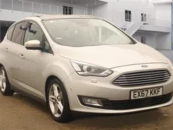 Silver Used 2017 Ford C-MAX Titanium X MPV | £6,490 (Fair price)