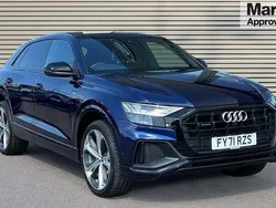 Blue Used 2021 Audi Q8 Black Edition SUV | £43,613 (Fair price)