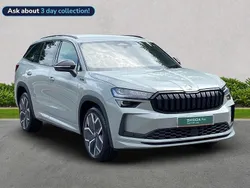 Grey New 2025 Skoda Kodiaq SportLine SUV | £40,995 (A bit pricey)
