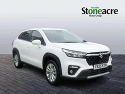 White New 2025 Suzuki SX4 S-Cross SUV | £21,495 (Fair price)