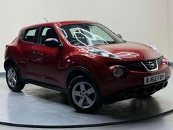 Red Used 2012 Nissan Juke Visia SUV | £5,250 (Fair price)