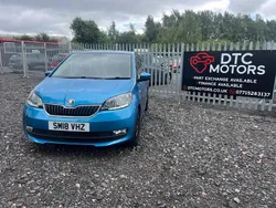 Blue Used 2018 Skoda Citigo Colour Edition Hatchback | £5,795 (Fair price)