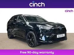 Black Used 2021 Toyota RAV4 Hybrid Edition SUV | £28,199 (A bit pricey)