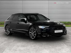 Black Used 2024 Audi A6 Black Edition Estate | £42,999 (Expensive)