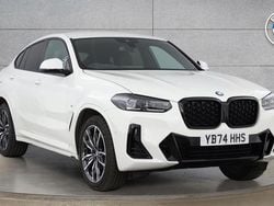 White Used 2024 BMW X4 M Sport SUV | £41,985 (Good price)