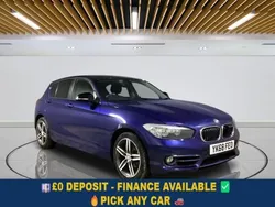 Blue Used 2018 BMW 118 Sport Line Hatchback | £9,899 (Super price)