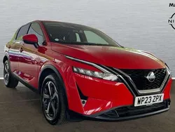Red Used 2023 Nissan Qashqai N-Connecta SUV | £22,273 (Fair price)