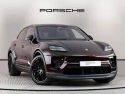 Copper ruby metallic New 2024 Porsche Macan 4 Electric SUV | £86,000