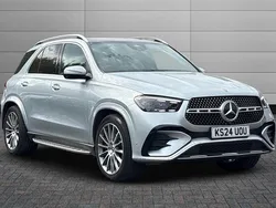 Silver Used 2024 Mercedes GLE450 AMG AMG line Estate | £61,700 (Fair price)