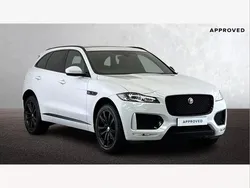 Yulong white Used 2020 Jaguar F-Pace Chequered Flag SUV | £26,990 (Fair price)