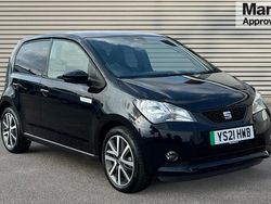 Deep black Used 2021 Seat Mii Electric Hatchback | £11,450 (Fair price)