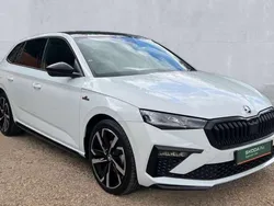 White Used 2024 Skoda Scala Monte Carlo Hatchback | £21,649 (A bit pricey)