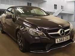 Black Used 2015 Mercedes E400 AMG line Cabriolet | £14,350