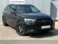 Mythos black metallic New 2025 Audi Q7 Black Edition SUV | £69,950 (Expensive)