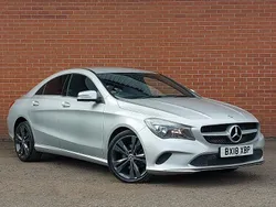 Silver Used 2018 Mercedes CLA220 Sedan | £12,998 (Fair price)
