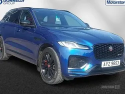 Blue Used 2022 Jaguar F-Pace R-Dynamic SUV | £33,995 (Fair price)