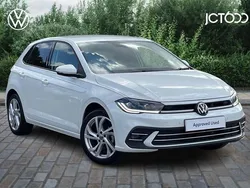 White Used 2023 VW Polo Style Hatchback | £17,343 (Fair price)
