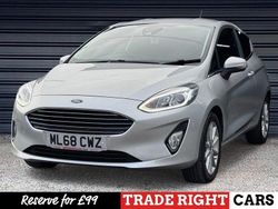 Silver Used 2018 Ford Fiesta Titanium Hatchback | £6,490 (Fair price)