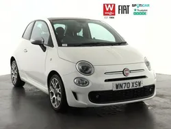 White Used 2020 Fiat 500 Rock Hatchback | £9,649 (Fair price)