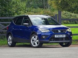 Blue Used 2019 Seat Arona FR SUV | £13,475 (Fair price)