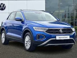 Ravenna blue Used 2022 VW T-Roc Life SUV | £17,992 (Fair price)