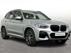 Silver Used 2019 BMW X3 M Sport SUV | £28,800 (Fair price)