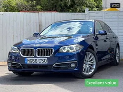 Blue Used 2016 BMW 535 Luxury Line Sedan | £13,495 (Fair price)