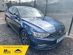Blue Used 2021 VW Passat SEL Sedan | £11,595 (Fair price)