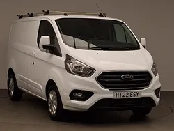 White Used 2022 Ford Transit Custom Limited Van | £12,998 (Good price)