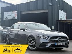 Grey Used 2018 Mercedes A200 AMG line Hatchback | £13,790 (Fair price)