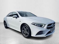 White Used 2021 Mercedes A250 AMG line Sedan | £14,590 (Fair price)