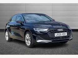 Brilliant black Used 2025 Audi A3 e-tron Sport Hatchback | £32,495