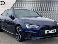 Blue Used 2021 Audi A4 Black Edition Sedan | £22,597 (A bit pricey)