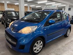 Blue Used 2009 Peugeot 107 Hatchback | £3,695 (Fair price)