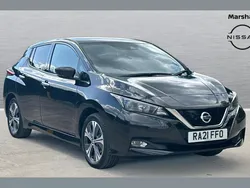 Black Used 2021 Nissan Leaf N-Connecta Hatchback | £10,674 (Good price)
