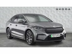 Graphite grey metallic Used 2023 Skoda Enyaq iV SportlinePlus SUV | £28,884 (Fair price)