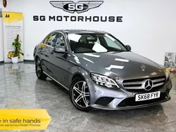 Grey Used 2018 Mercedes C200 Sedan | £16,895 (Fair price)