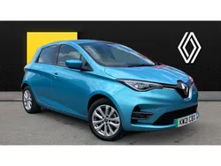 Blue Used 2021 Renault Zoe Iconic Hatchback | £9,354 (Fair price)