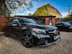 Black Used 2020 Mercedes C220 AMG line Estate | £19,450 (Fair price)