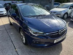 Blue Used 2017 Vauxhall Astra SRi Hatchback | £6,295 (Fair price)