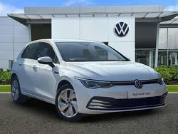 White Used 2021 VW Golf VIII Style Hatchback | £18,991 (Fair price)