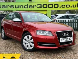 Red Used 2012 Audi A3 Sportback Business Hatchback | £4,100 (Fair price)