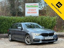 Blue Used 2018 BMW 520 M Sport Estate | £14,599 (Fair price)