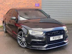 Black Used 2015 Audi S3 Advanced Sedan | £15,795 (Fair price)