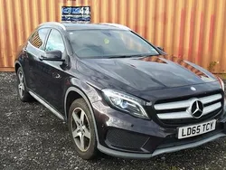 Purple Used 2015 Mercedes GLA200 AMG line SUV | £9,399 (Fair price)