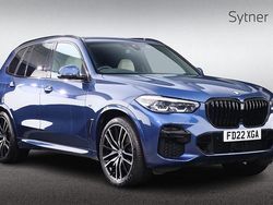 Blue Used 2022 BMW X5 M Sport SUV | £48,500 (Fair price)