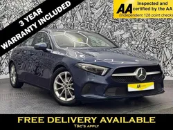 Blue Used 2020 Mercedes A180 Executive Hatchback | £14,595 (Good price)