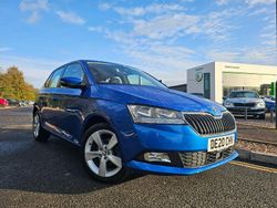 Blue Used 2020 Skoda Fabia SE L Hatchback | £10,995 (Fair price)