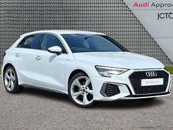 White Used 2023 Audi A3 S-Line Hatchback | £20,569 (Good price)