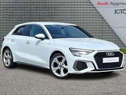 White Used 2023 Audi A3 S-Line Hatchback | £20,824 (Good price)